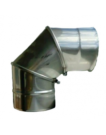 T-450 Kolano 90˚ 3 Elemenotwe 130mm